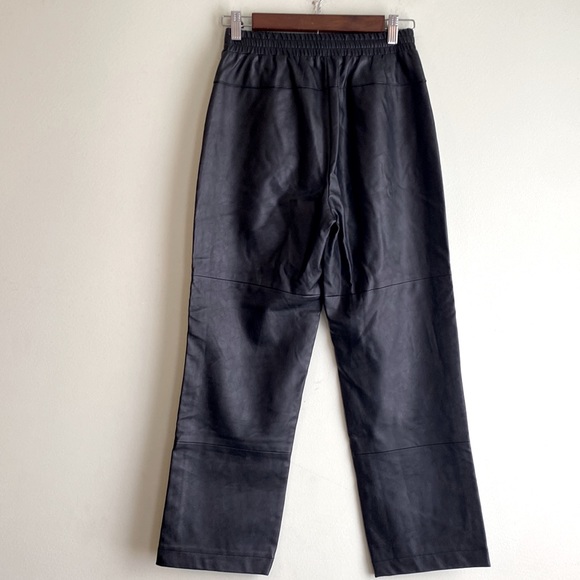 Urban Outfitters Faux Leather Drawstring Pants - Picture 4 of 5